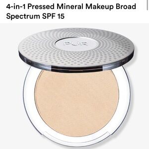 PUR 4-in-1 Mineral Makeup Powder Foundation Compact w/ SPF 15 Shade Vanilla LG6